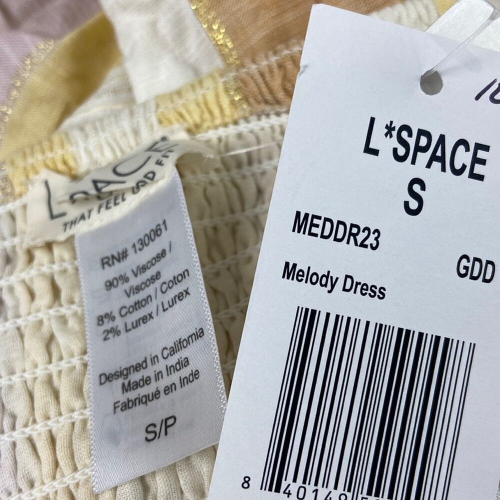 L*Space Golden Days Melody Dress Small - Picture 8 of 9